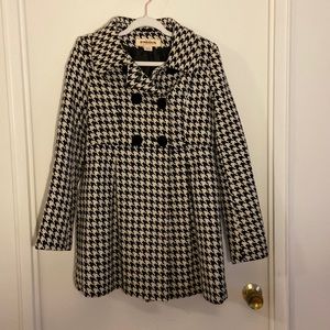 ✨Hydraulic houndstooth peacoat